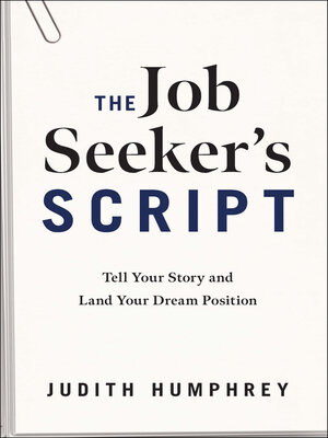cover image of The Job Seeker's Script